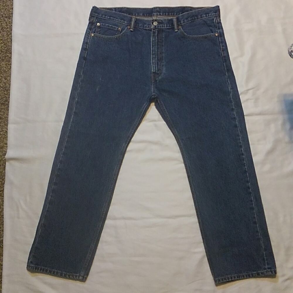 Levis 505 Cotton Denim Blue Jeans 40 X 30